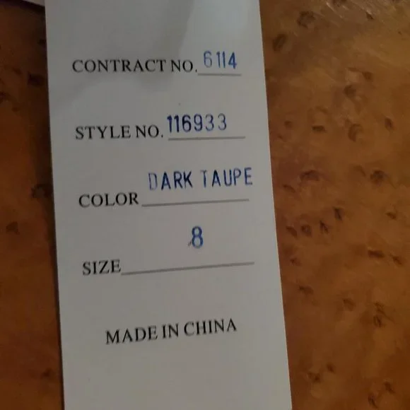 Montage by Mon Cheri Dark Taupe beaded gown - Picture 12 of 13